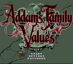 Addams Family Values screenshot 3 for Super Nintendo